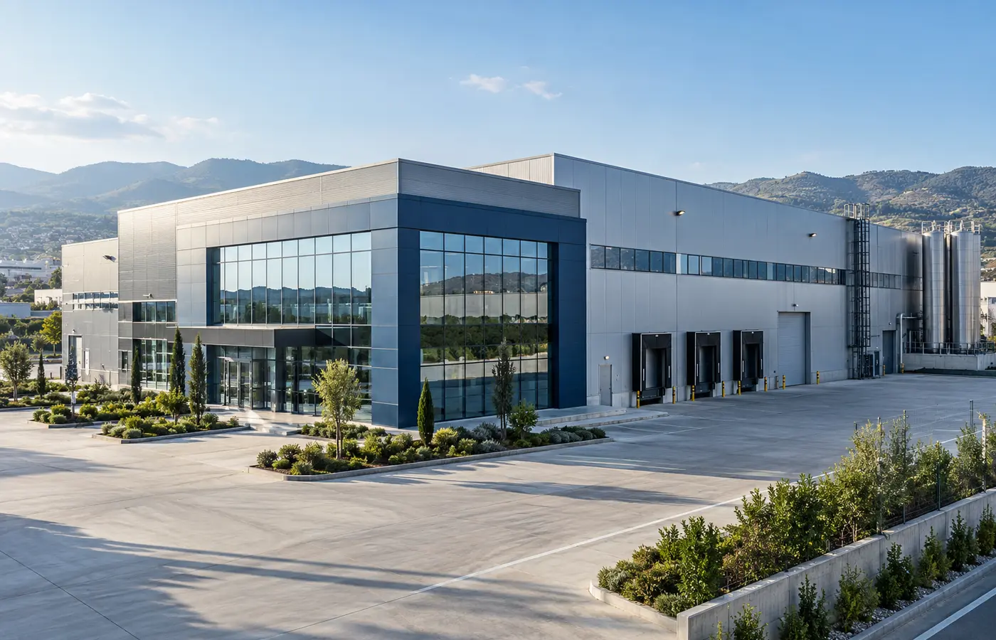 Modern aerosol manufacturing facility representing production in Türkiye