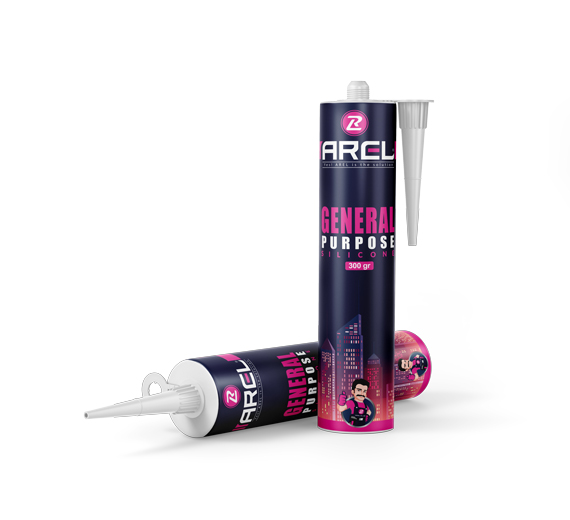 Arel General Purpose Silicone Sealant 300 ml