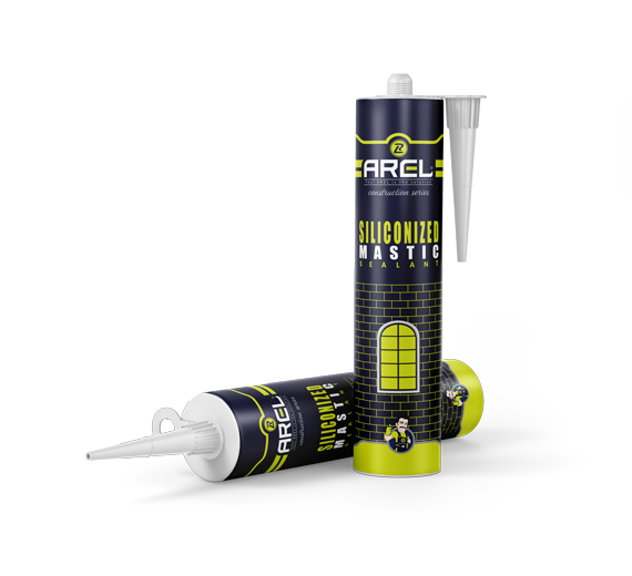 Arel Siliconized Mastic Sealant 85 g