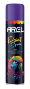 Arel Sprey Boya 300 ml – Pembe-Siyah