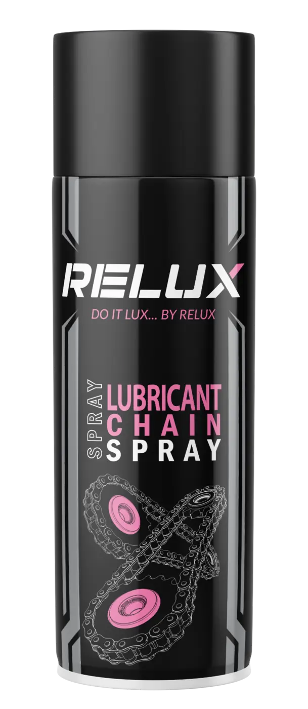 Relux Zincir Yağlayıcı Sprey 450 ml ürün ambalajı