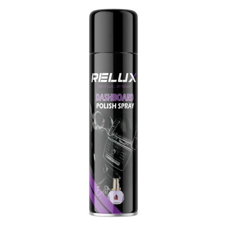 Relux Scented Dashboard Polish Spray 300 ml – Purple packaging
